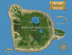 Image: Island colour map - Click to enlarge