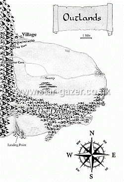 Image: Outlands black and white map - Click to enlarge