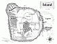Image: Island black and white map - Click for larger image