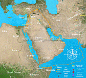 Image: Arabian Plate Tectonic Outline - Click to enlarge
